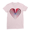 love red best Ladies Fitted T-Shirt