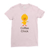 coffee chick Ladies Fitted T-Shirt