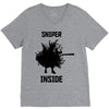 fortnite sniper inside V-Neck Tee