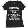 grandmas nannys Ladies Fitted T-Shirt