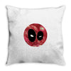 Starry Night Deadpool Throw Pillow