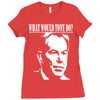 tony blair homage Ladies Fitted T-Shirt