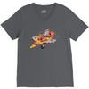 pizza jet V-Neck Tee