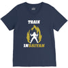 train insaiyan V-Neck Tee