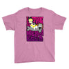 the beateggs !!! purple Youth Tee