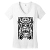 samurai stormtrooper Women's V-Neck T-Shirt