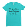 grandkitties pawprints Ladies Fitted T-Shirt