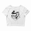 easter island Crop Top