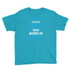 The Best Papa Was Born In April Youth Tee