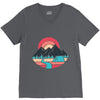 camp river V-Neck Tee