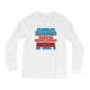 push me around grandpa Long Sleeve Shirts