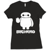 big hero Ladies Fitted T-Shirt