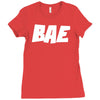 bae funny Ladies Fitted T-Shirt