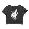 stand for heavy metal Crop Top