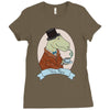 tea rex Ladies Fitted T-Shirt