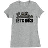 let's rock Ladies Fitted T-Shirt