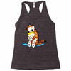 calvin hobbes Racerback Tank
