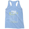 May Girl Facts Taurus Racerback Tank