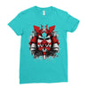 samurai mask of doom Ladies Fitted T-Shirt