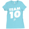 Team 10 Jake Paul Ladies Fitted T-Shirt
