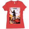 mad max movie poster Ladies Fitted T-Shirt