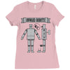 onward robots! &ndash; by chris ware Ladies Fitted T-Shirt