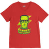 frankenstein&rsquo;s monster V-Neck Tee