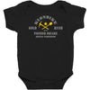 klondike gold rush Baby Bodysuit