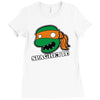 spaghetti! Ladies Fitted T-Shirt