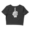 Flipping Someone Off Crop Top