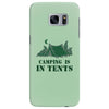 camping is in tents t shirt Samsung Galaxy S7 Edge