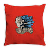 forest fighter Throw Pillow
