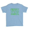 merry christmas ya filthy animal Youth Tee