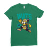 wats (2) Ladies Fitted T-Shirt