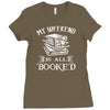 booked all weekend Ladies Fitted T-Shirt