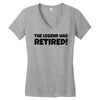 retirement Women's V-Neck T-Shirt