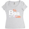 fab boo Women's Triblend Scoop T-shirt