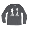 my wife your wife Long Sleeve Shirts