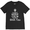 pets shih tzu V-Neck Tee