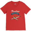 brother  the pilot the myth the legend V-Neck Tee