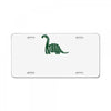 fontasaurus License Plate