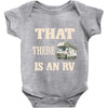 that there is an rv funny tee Baby Onesie