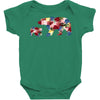 mama bear baby bear floral Baby Bodysuit
