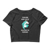 Funny Unicorn Crop Top