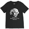 without a moustache einstein proud hirsute mustachioed grooming V-Neck Tee