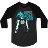 Super Saiyan God DB Super Goku 3/4 Sleeve Shirt