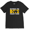 born to dive forced to work V-Neck Tee
