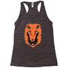 cursed fox Racerback Tank