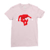 khabib air Ladies Fitted T-Shirt