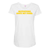 motivation not found Maternity Scoop Neck T-shirt